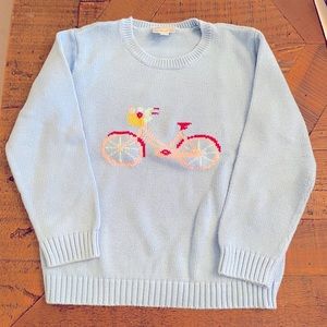 Little English bicycle sweater
